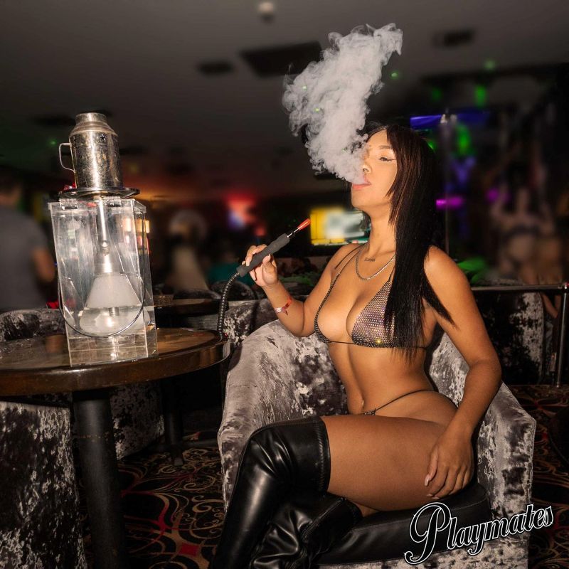 dancer at Playmates club Coral Gables