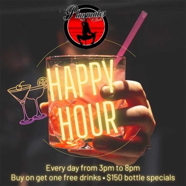 playmates happy hour